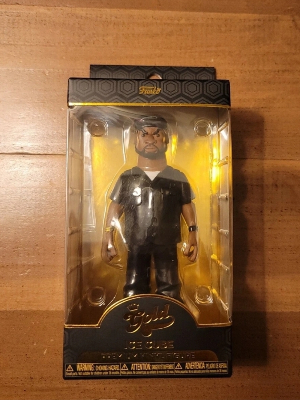 New Funko Gold Ice Cube Premium Vinyl Figure New In Box HTF Rap Series